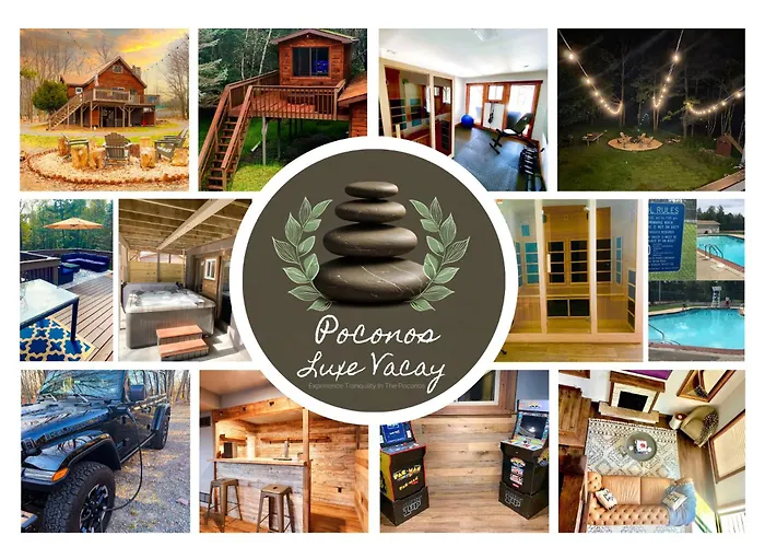 Treehousejacuzzi Sauna Pool Lake Ev Gymgame