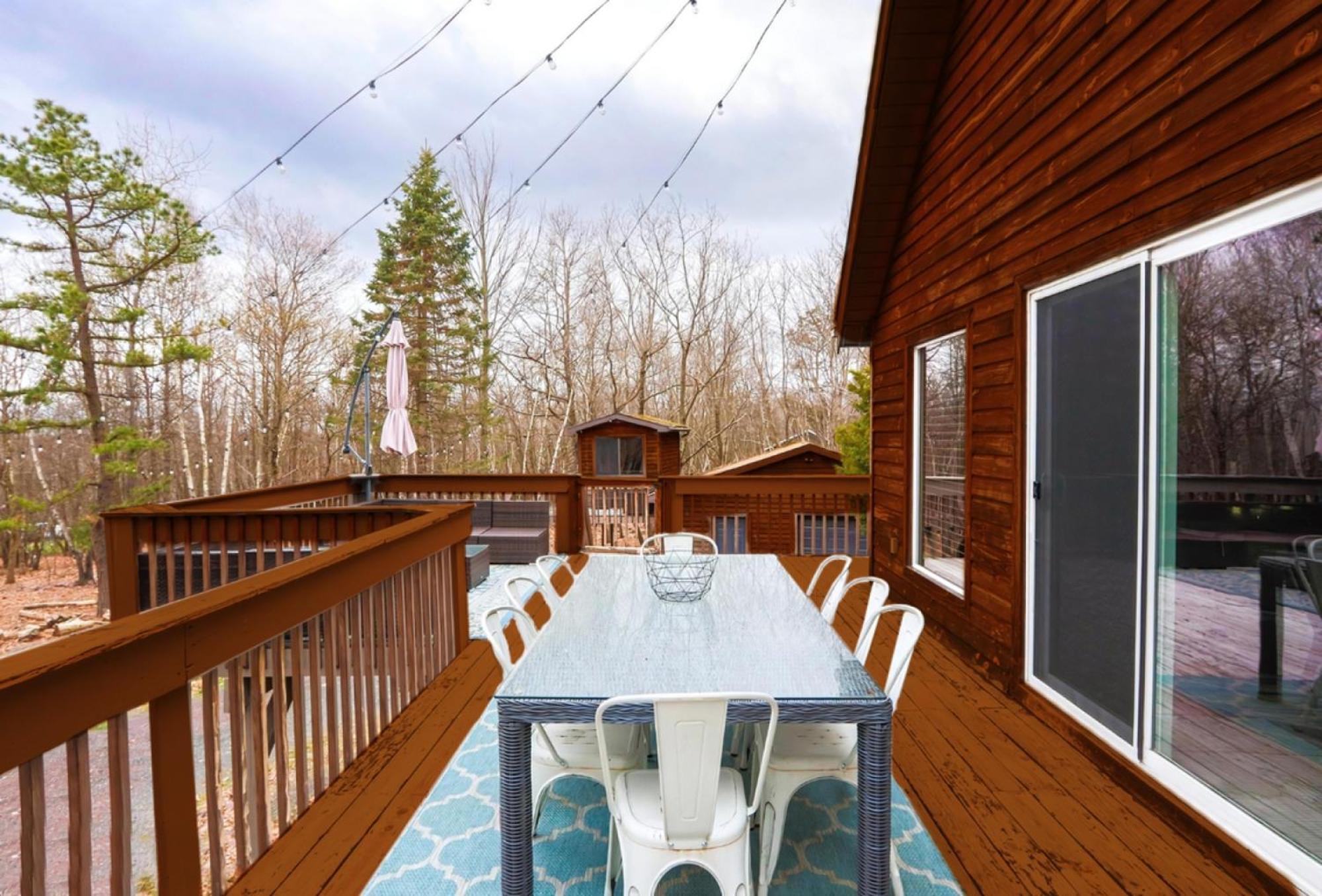 Treehousejacuzzi Sauna Pool Lake Ev Gymgame Chalet *
